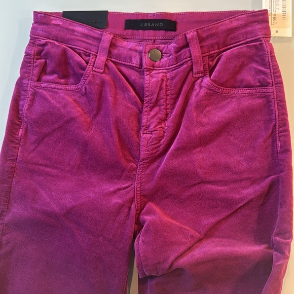 J Brand velvet pants - size 24 - Picture 6 of 14